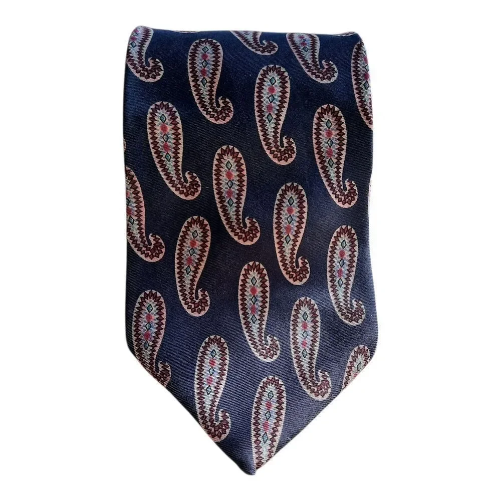 Harold's Navy Paisley Men's Tie